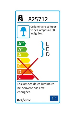 Plafondledlamp Redio Zilverkleurig