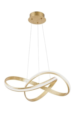 Ledhanglamp Melinda Goudkleurig