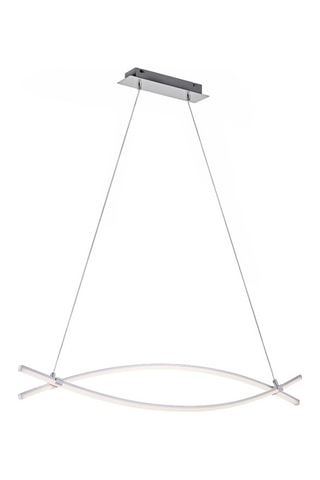 Ledhanglamp Maja Zilverkleurig