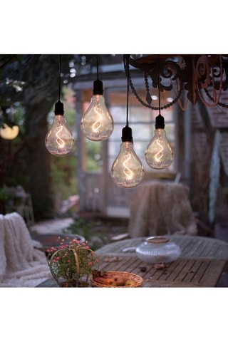 Ledhanglamp Enni Zwart