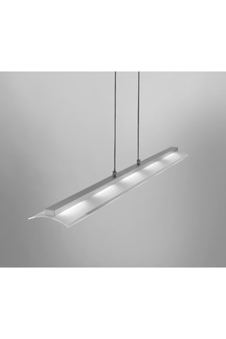 Ledhanglamp Zilverkleurig
