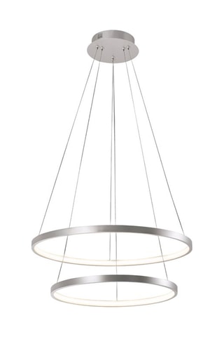 Ledhanglamp Circle - Zilverkleurig