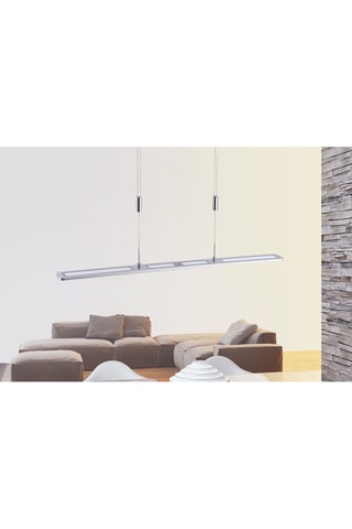Ledhanglamp Nika - Zilverkleurig