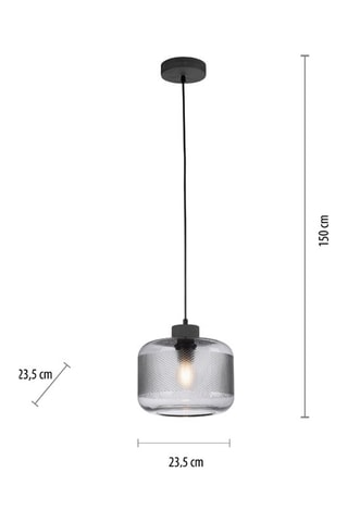 Hanglamp Boletus - Zwart