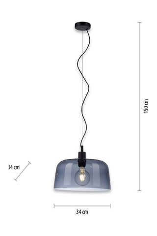 Hanglamp Calopus  Grijs 