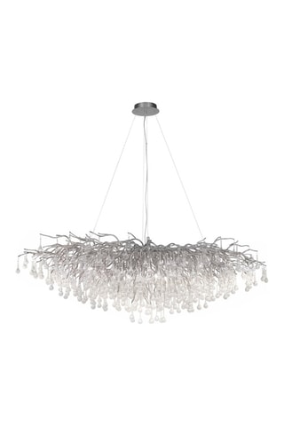 Kroonluchter Icicle - Zilverkleurig