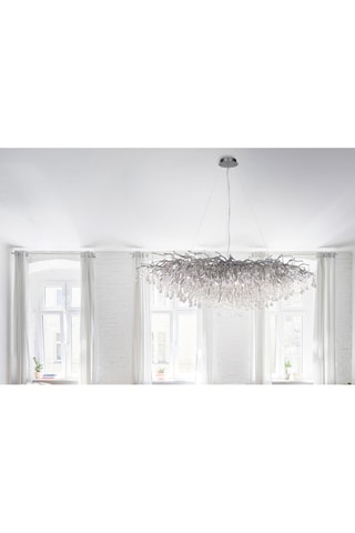 Kroonluchter Icicle - Zilverkleurig