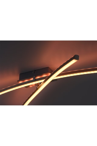 Ledplafondlamp Alina Zilverkleurig