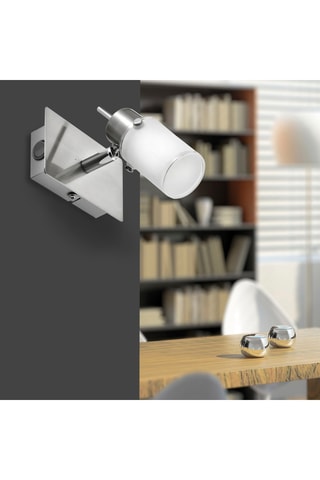 Ledwandlamp Max Led - Zilverkleurig - 4 W