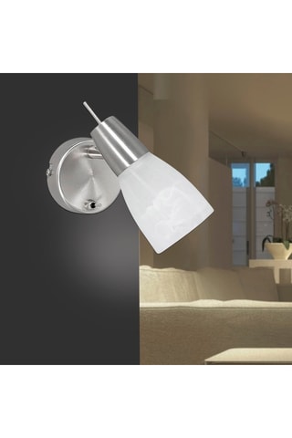 Ledwandlamp Julia - Zilverkleurig - 4 W