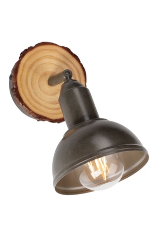 Wandlamp Swamp - Donkergrijs - 10 W