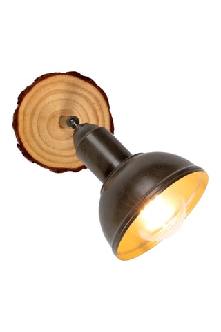 Wandlamp Swamp - Donkergrijs - 10 W