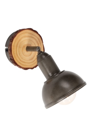 Wandlamp Swamp - Donkergrijs - 10 W