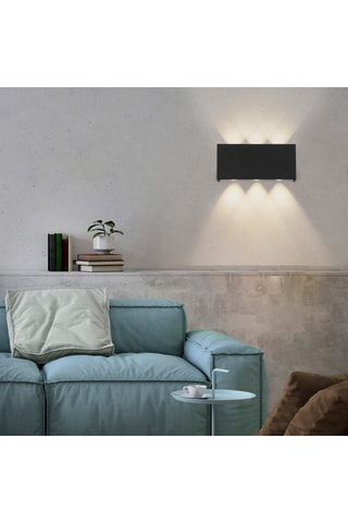 Ledwandlamp Ls-Carla - Antraciet - 6 x 1,75 W