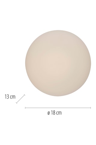 Ledwandlamp Olaf - Grijs - 5 W