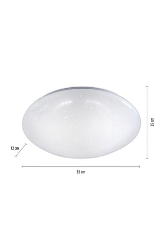 Ledplafondlamp Skyler - Wit - 9,3 W