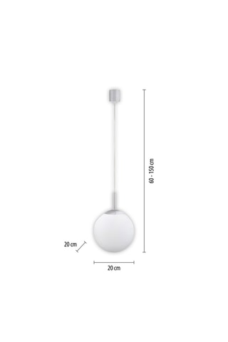 Ledhanglamp Ls-Bolo - Wit - 10 W