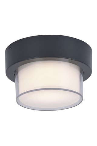 Ledwandlamp Q-Erik - Antraciet - 8 W