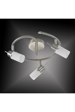 Ledplafondlamp Max Led - Zilverkleurig - 3 x 4 W