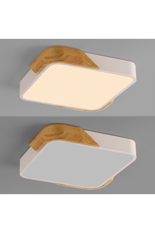 Ledplafondlamp Bila - Wit - 24 W