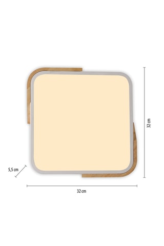 Ledplafondlamp Bila - Wit - 24 W
