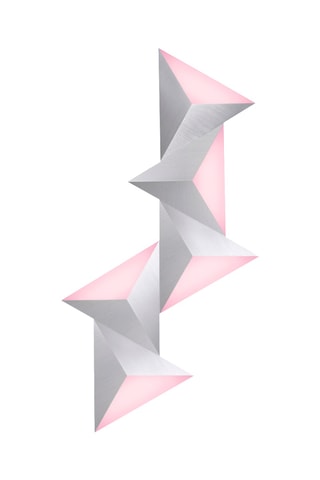 Smart ledwandlamp Q-Tetra - Wit - 6 W