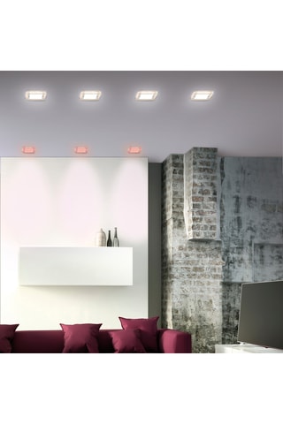 Ledplafondlamp Q-Vidal - Wit - 3 x 3,9 W