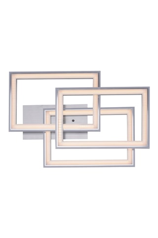 Ledplafondlamp Felix60 - Zilverkleurig - 35/5 W