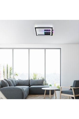 Ledplafondlamp Musika - Zwart - 16/5 W