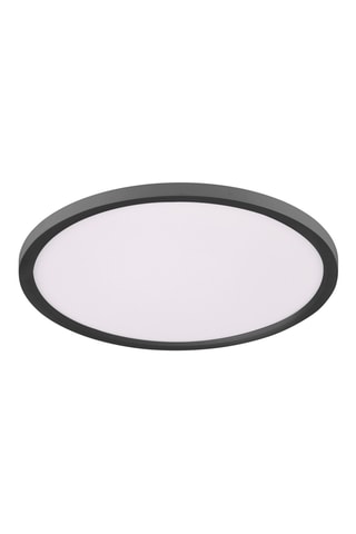 Ledplafondlamp Flat - Zwart - 20 W
