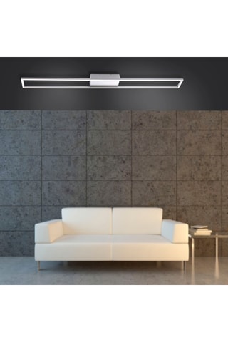 Ledplafondlamp Inigo - Zilverkleurig - 17,4/1,3 W