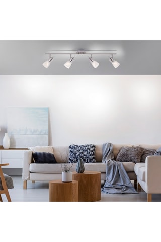 Ledplafondlamp Julia - Zilverkleurig - 4 x 4 W