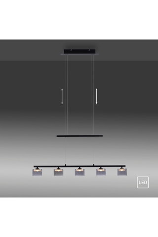 Ledhanglamp Hydra - Wit - 5 x 4 W