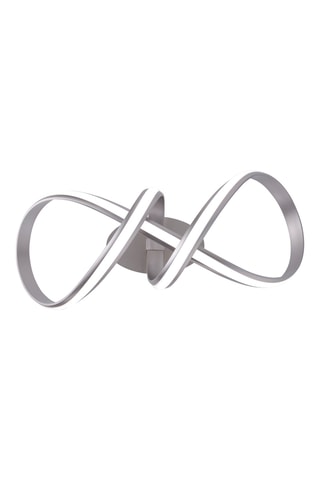 Ledplafondlamp Lolasmart-MELINDA - Zilverkleurig - 28 W