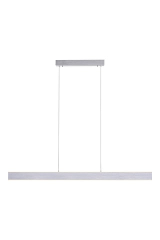 Ledhanglamp Q-Adriana - Zilverkleurig - 2 x 15 W