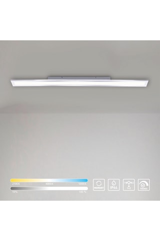 Ledplafondlamp Flag - Zilverkleurig - 25 W