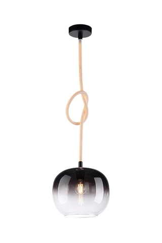 Ledhanglamp Luma - Zwart - 40/12,5 W