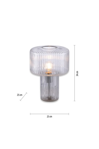 Ledtafellamp Fungus - Transparant - 10 W