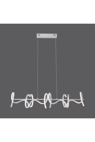 Ledhanglamp Curls - Wit - 4 x 10,2 W