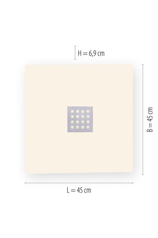 Ledplafondlamp Pure Neo - Wit - 26/2,30 W