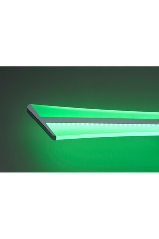 Ledhanglamp Q-Riller - Grijs - 2 x 14 W