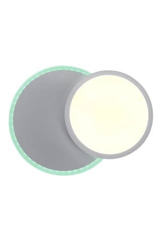 2 Ledplafondlampen Madina - Grijs - 5/16 W