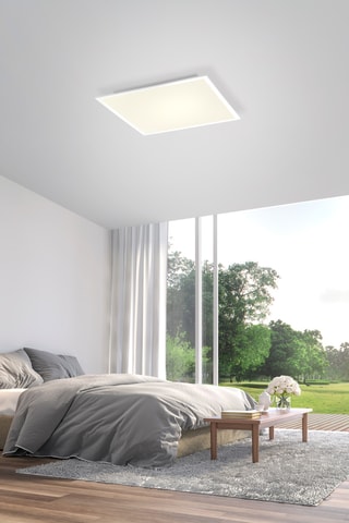 Ledplafondlamp Q-Flag - Wit - 46 W