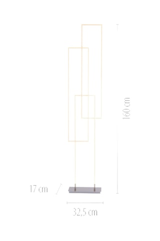 Ledstaanlamp Q-Inigo - Wit - 19 W