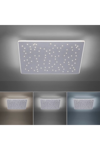 Ledplafondlamp Q-Nightsky - Grijs - 50 W