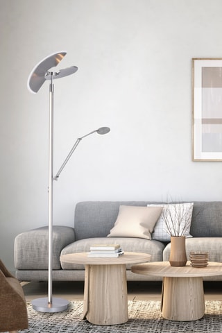 Staanlamp Pure Mutil - Grijs - 2 x 50/6 W