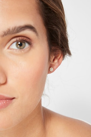 Oorbellen Magic Circle Geelgoud