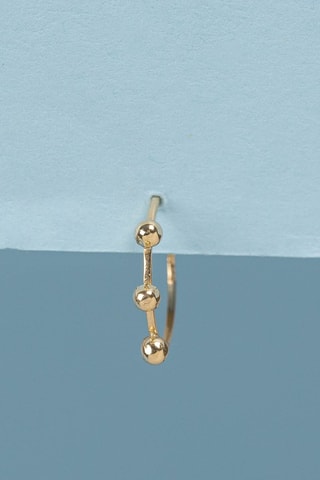 Earcuff Médaillon Geelgoud