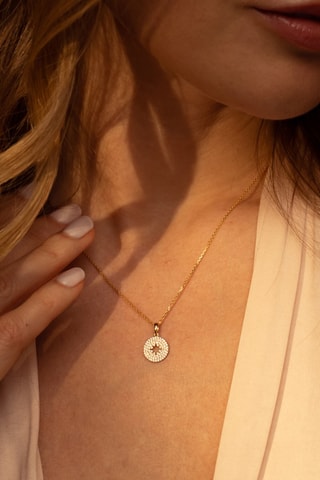 Hanger Etoile brillante Geelgoud