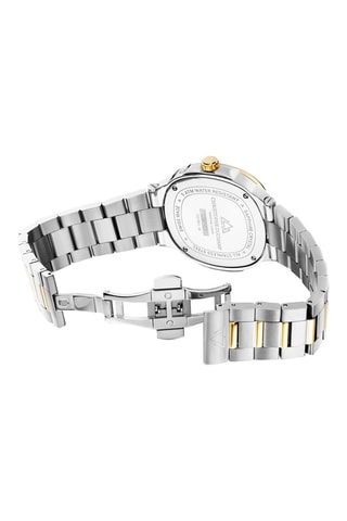 Stalen Quartz Horloge L’Envie - Zilverkleurig en Goudkleurig